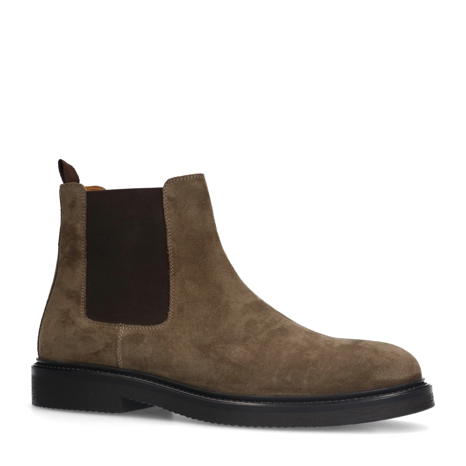 Taupe suède chelsea boots