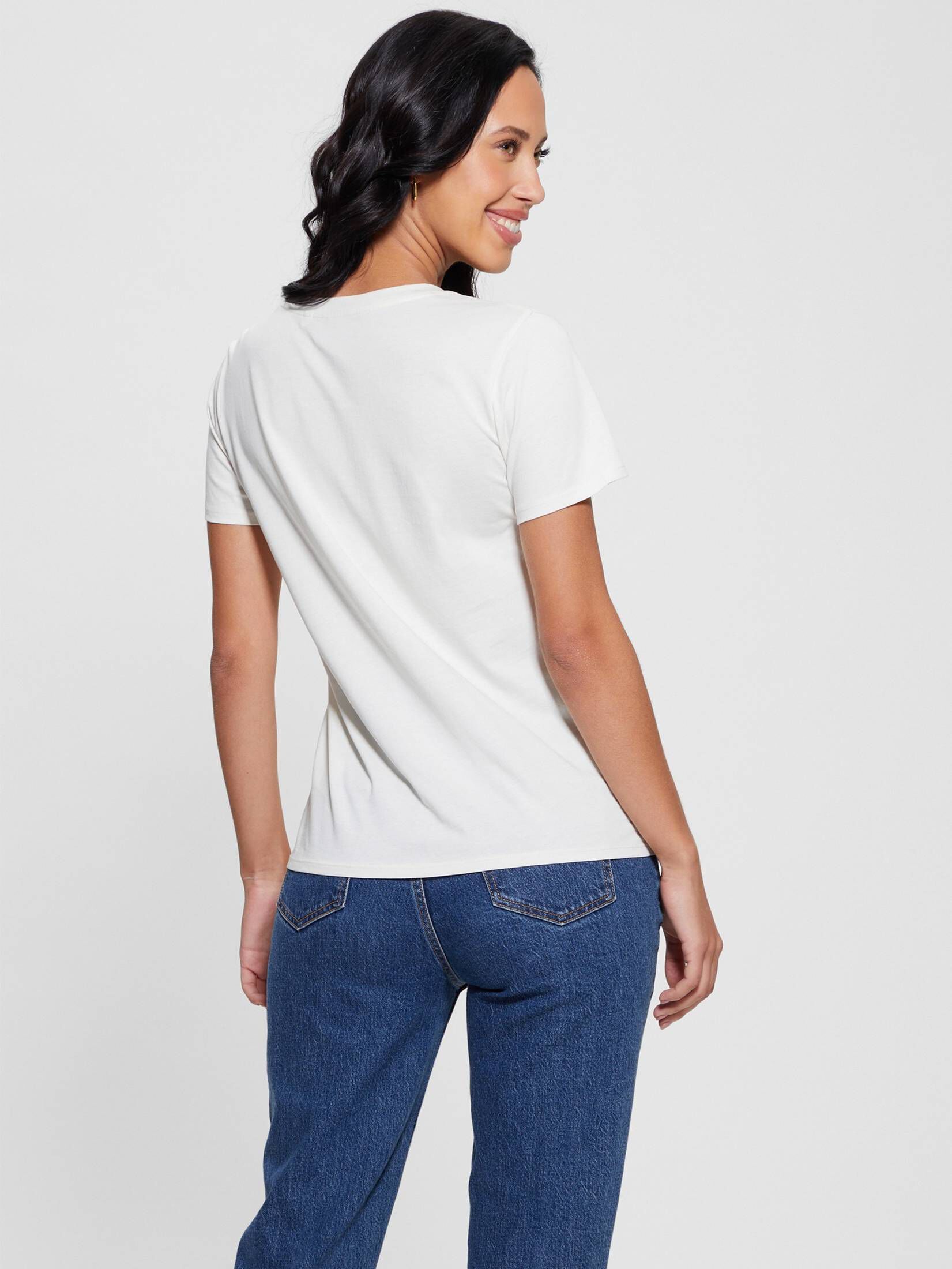 Guess| Damen T-Shirt J'ADORE EASY TEE