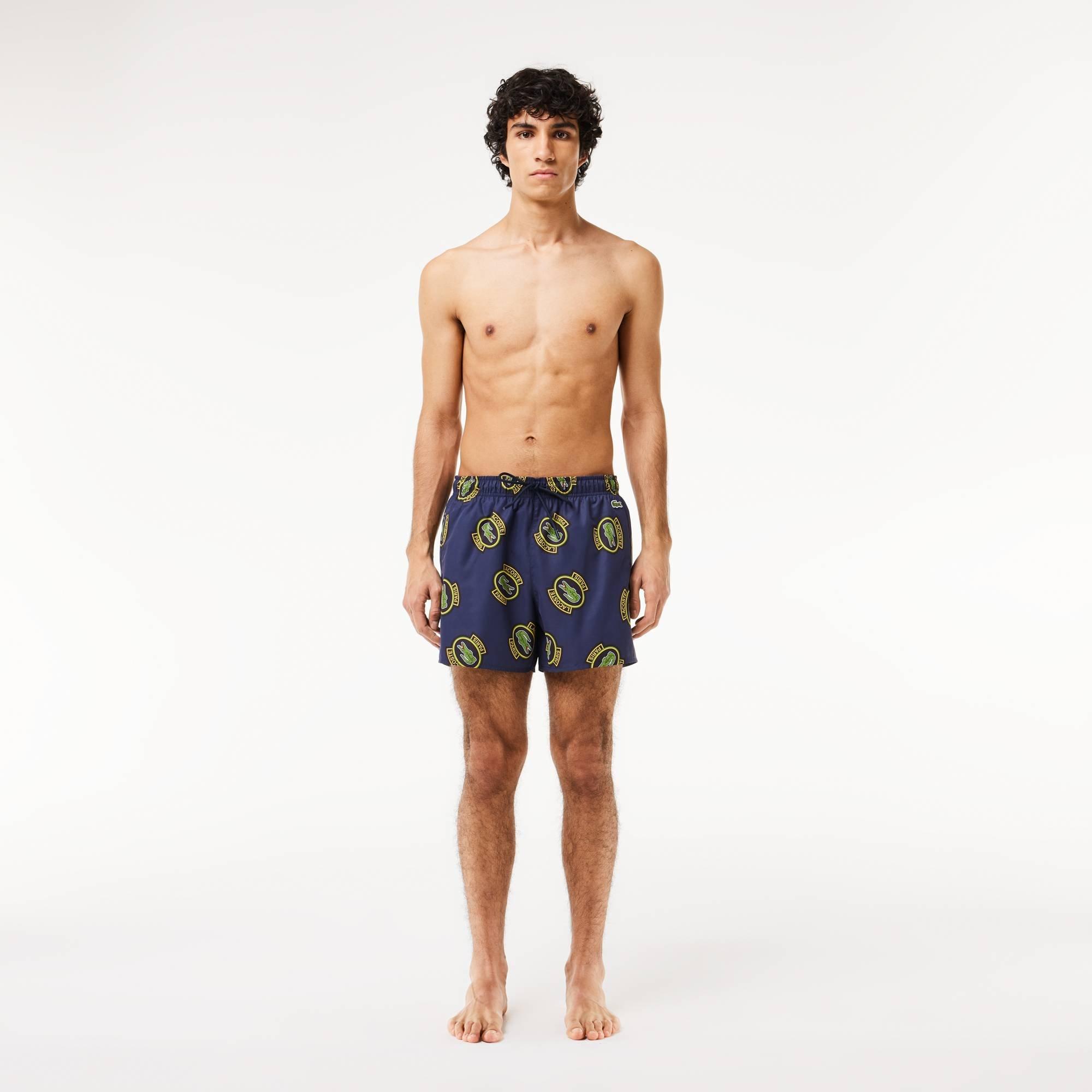 Lacoste Patch Swim Shorts