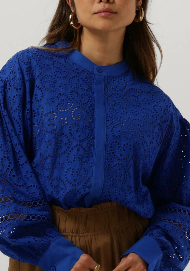 YDENCE kobalt ydence blouse blouse dana