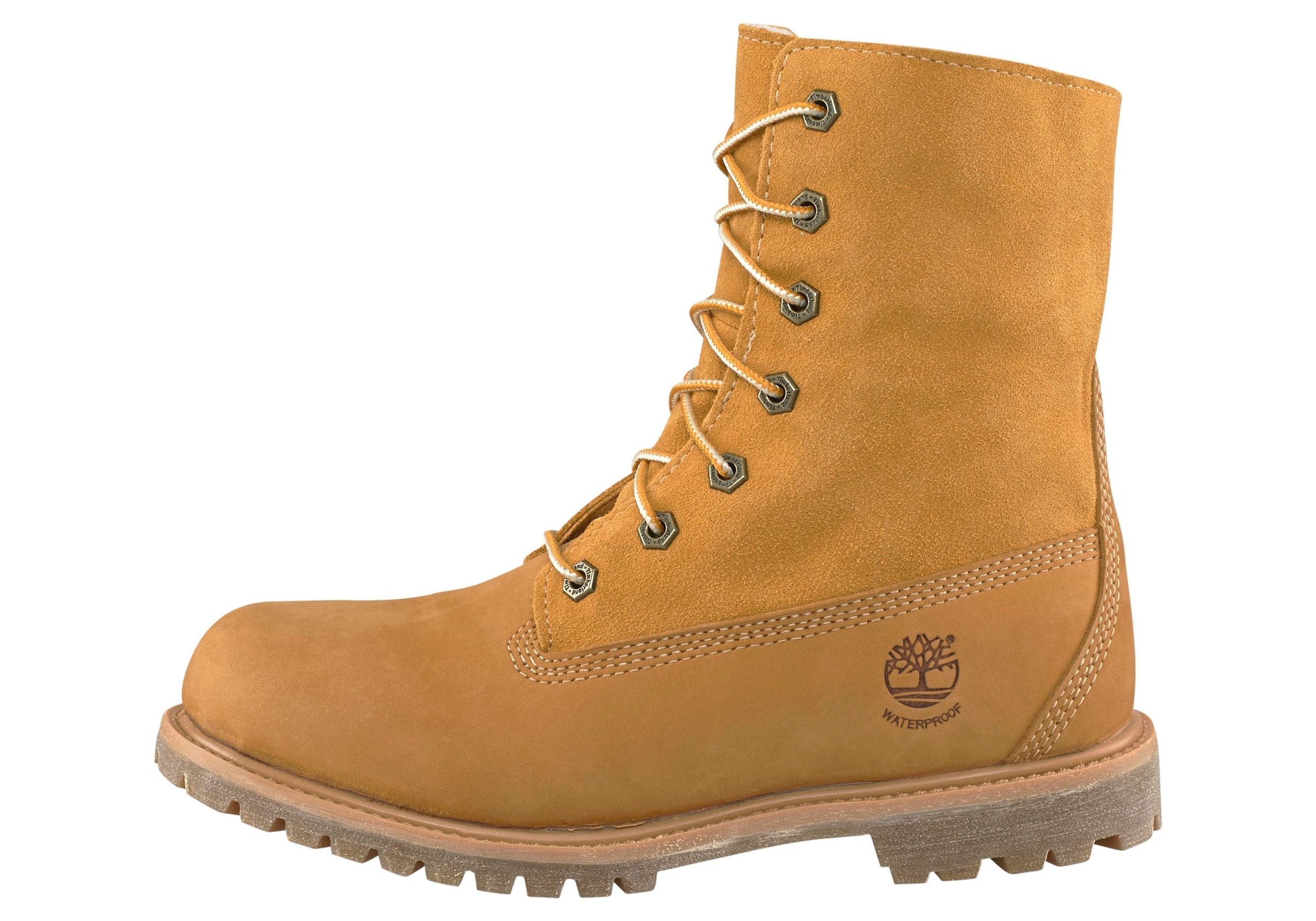 Timberland Winterboots »TIMBERLAND AUTHENTICMID WARM LINED WATERPROOF BOOT«  Snowboots, Winterstiefel, Winterschuhe, wasserdicht und gefüttert