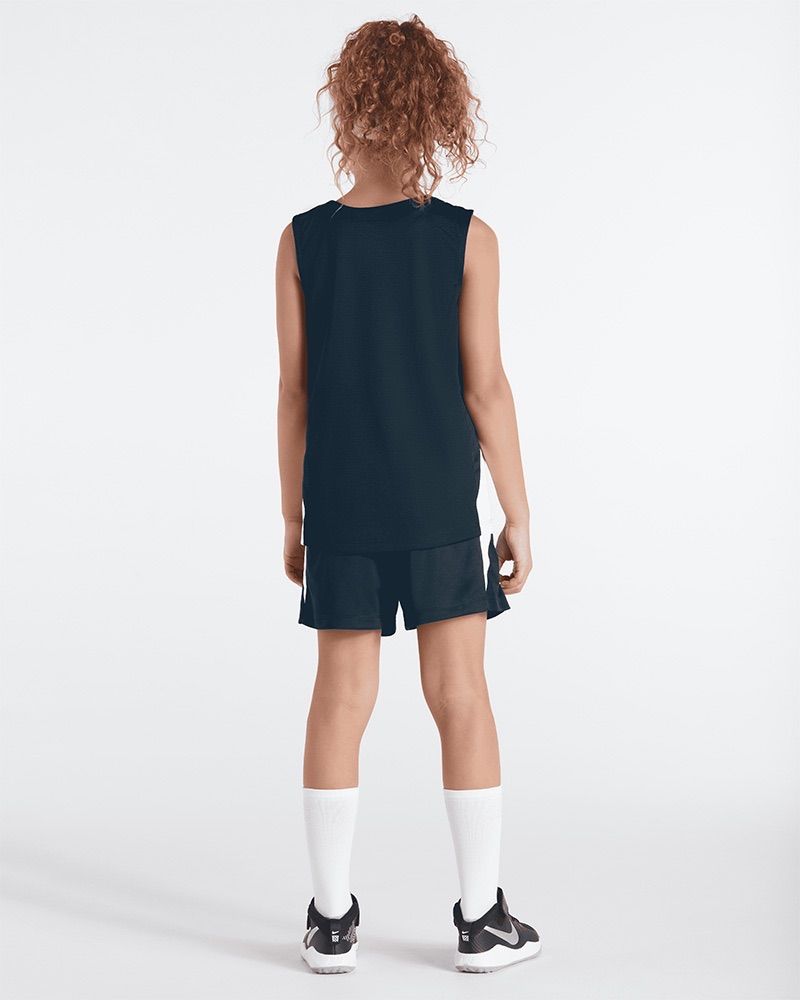 Maillot de basket Nike Team Bleu Marine pour enfant