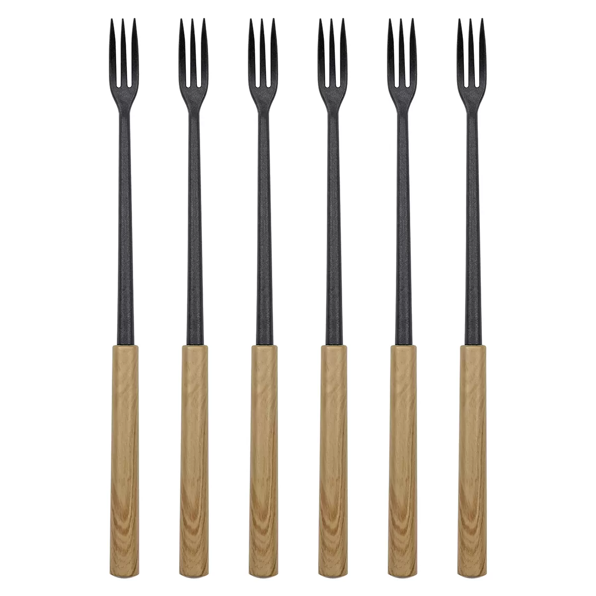 Käsefondue Gabeln Wood Nouvel braun,schwarz