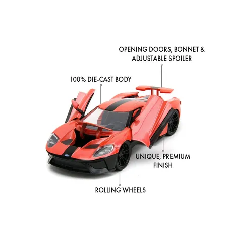 Jada Pink Slips 2017 Ford GT 1:24