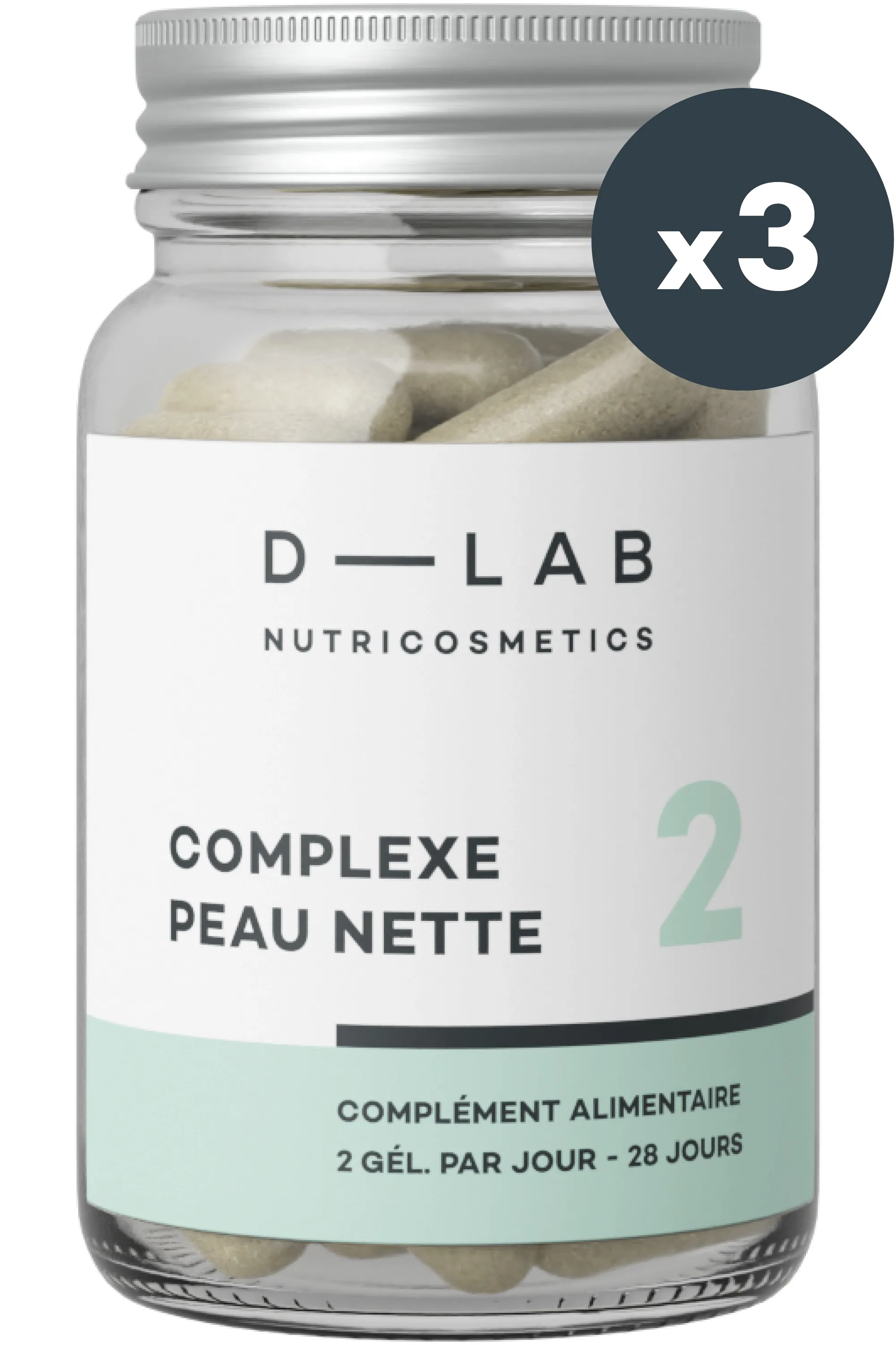 D-LAB Nutricosmetics Complément alimentaire Complexe Peau Nette