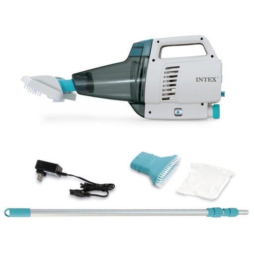 Aspirador de piscina portátil Intex com bateria recarregável