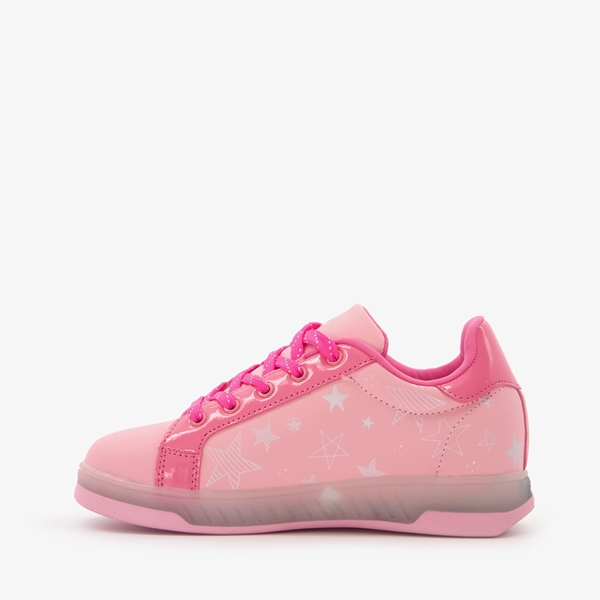 Breezy Rollers kinder sneakers met wieltjes roze