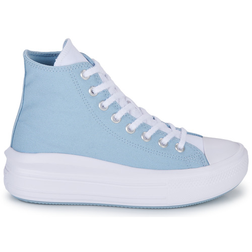 Converse - CHUCK TAYLOR ALL STAR MOVE CX PLATFORM HI - Bleu / Blanc