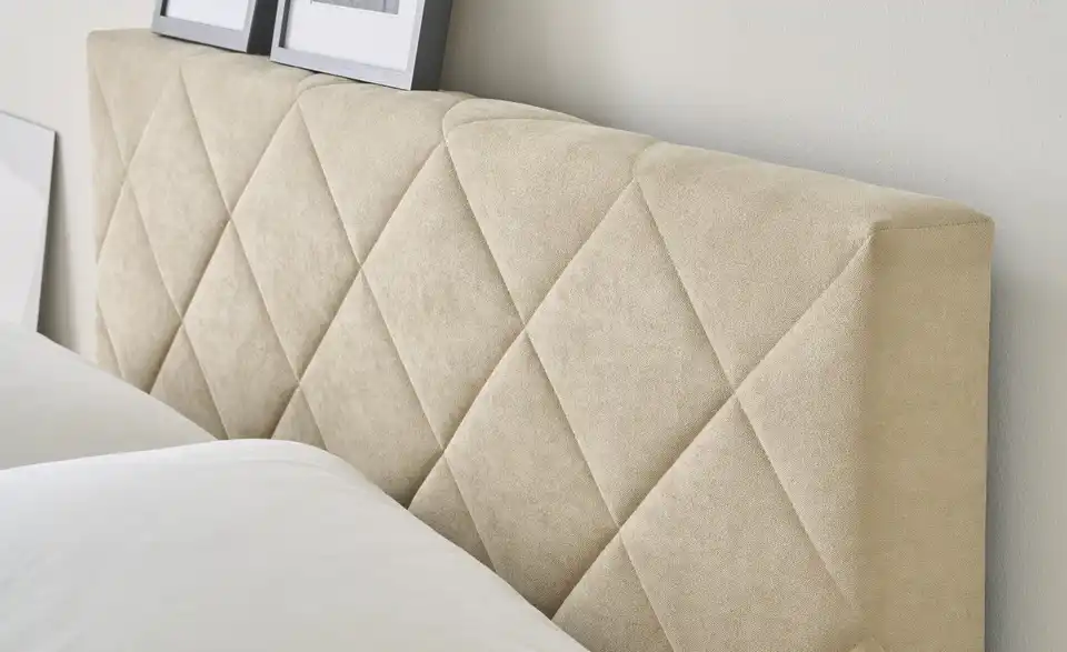 Boxspringbett Atika 140 cm Beige