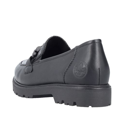 Rieker Loafers, Black, 42