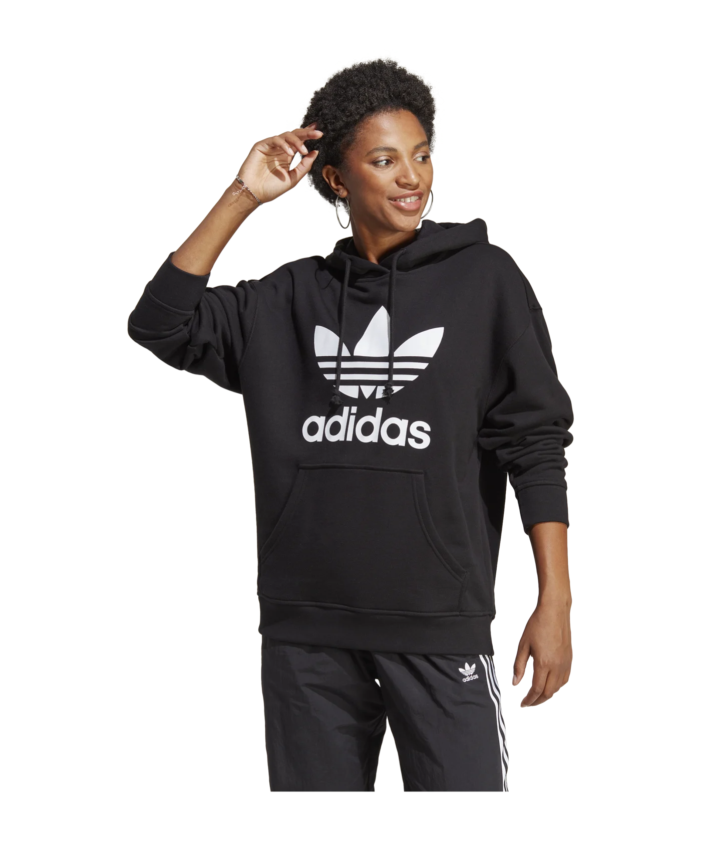 adidas Originals Trefoil Hoodie Black