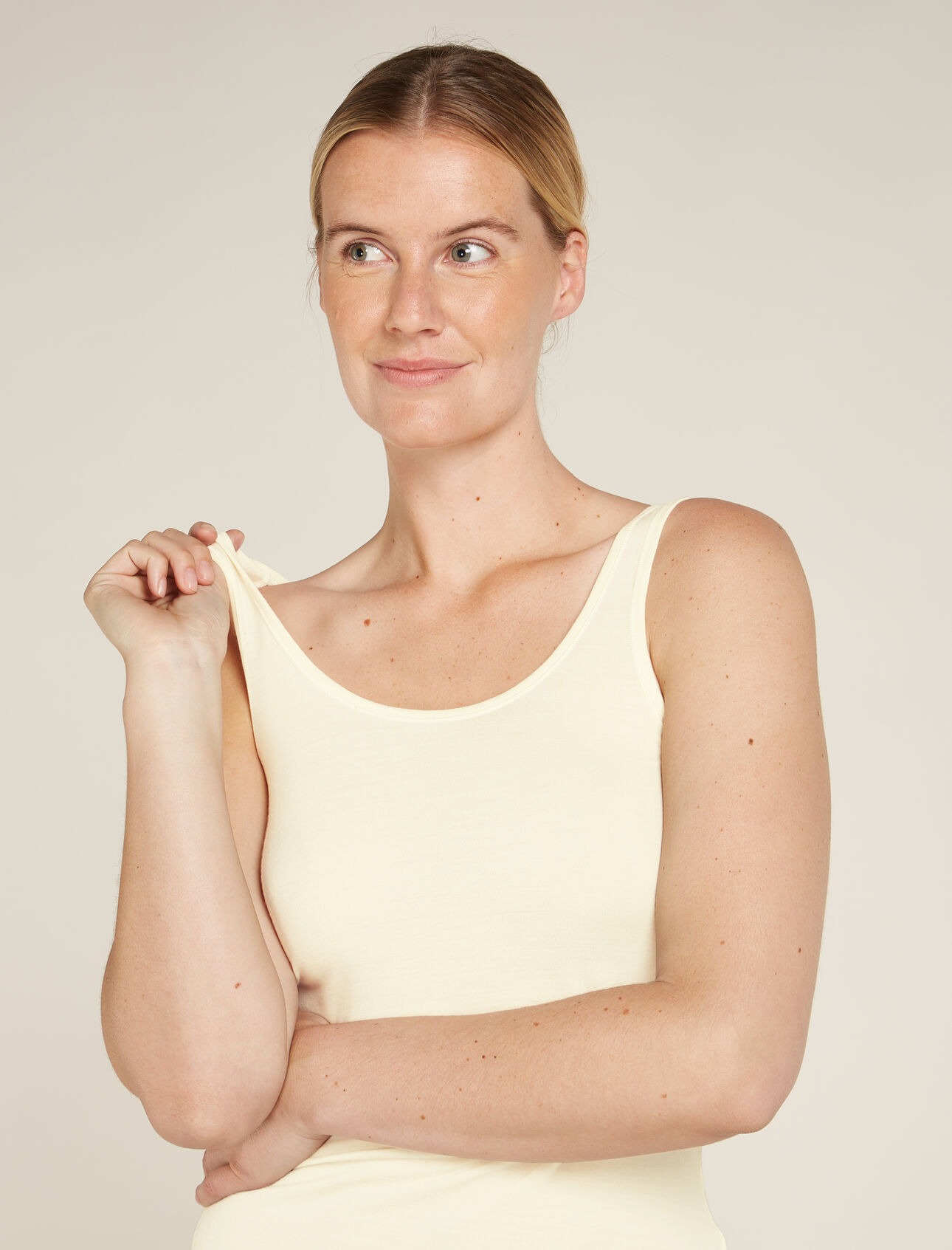 Merino 150 Siren Tank Dame Undyed