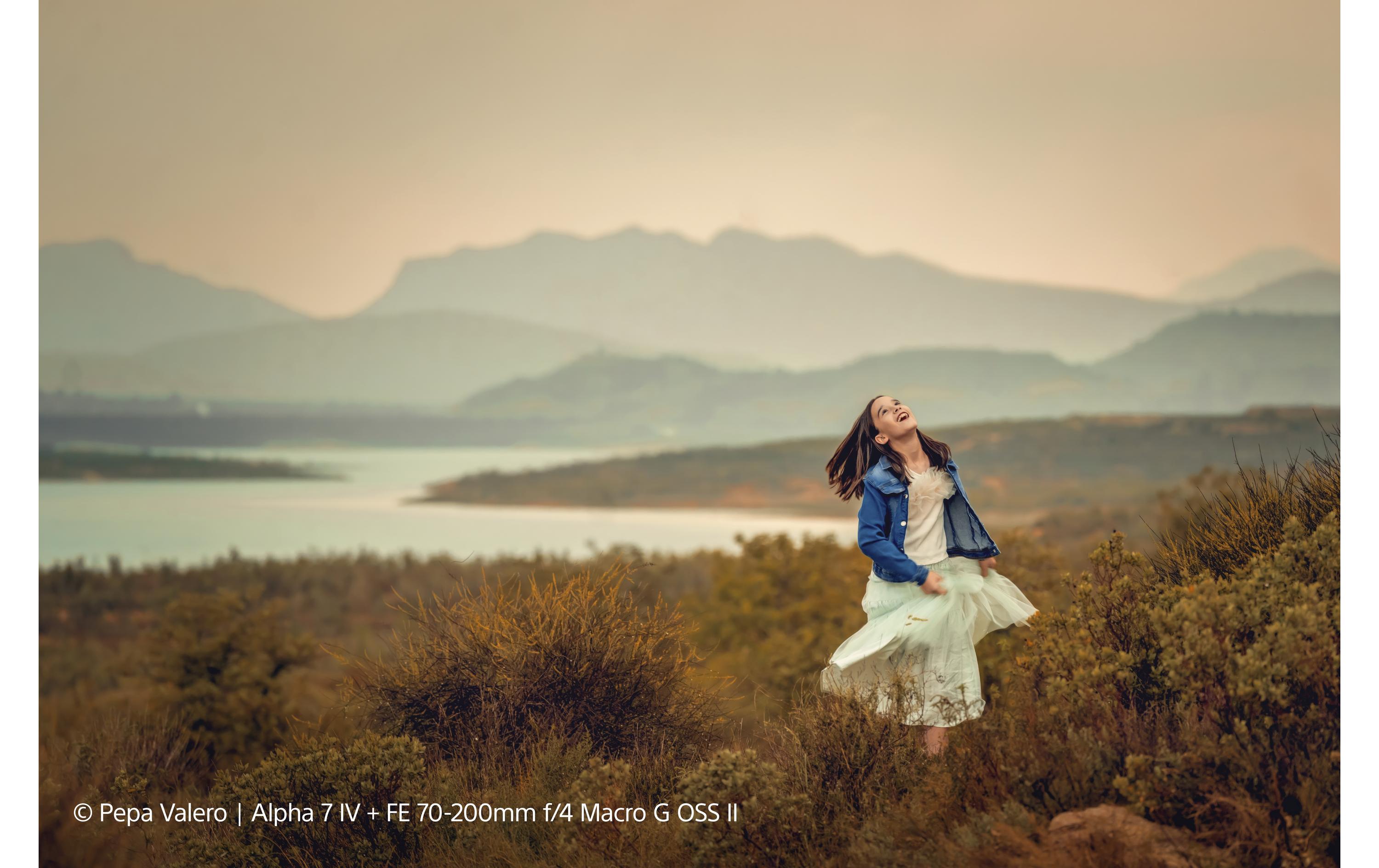Zoomobjektiv FE 70–200 mm F/4 Makro G OSS Ⅱ Sony E-Mount<br>Kompakter, hochauflösender Telezoom