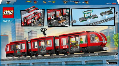 LEGO City 60423 Trikkeholdeplass