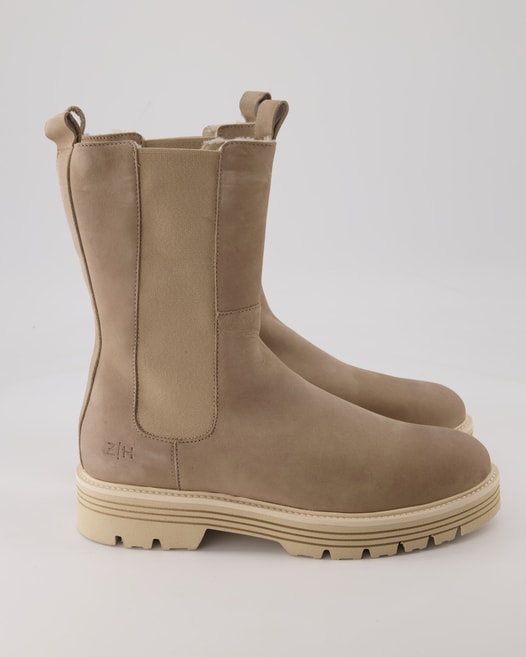Zahira Winterstiefel Chelsea Boots in Beige