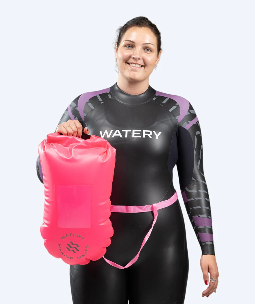 Watery havtaske til svømning - Window 28L - Pink