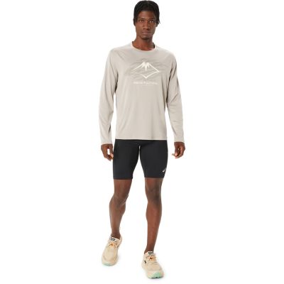 ASICSFujitrail Logo LS Top - grau