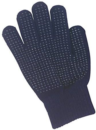Kerbl 321601 kinderrijhandschoen Magic Grippy, noppen handschoen, marine