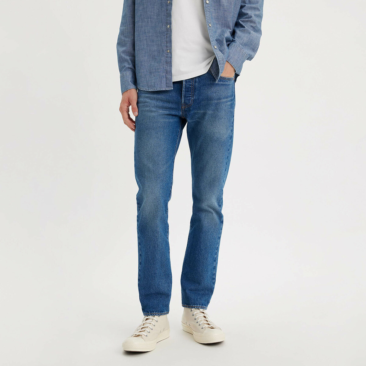 LEVI'S<br>Calça jeans slim taper 501®