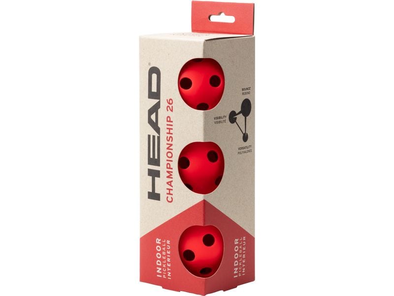 HEAD Pickleball Championship 26 3er-Pack Pickleballbälle
