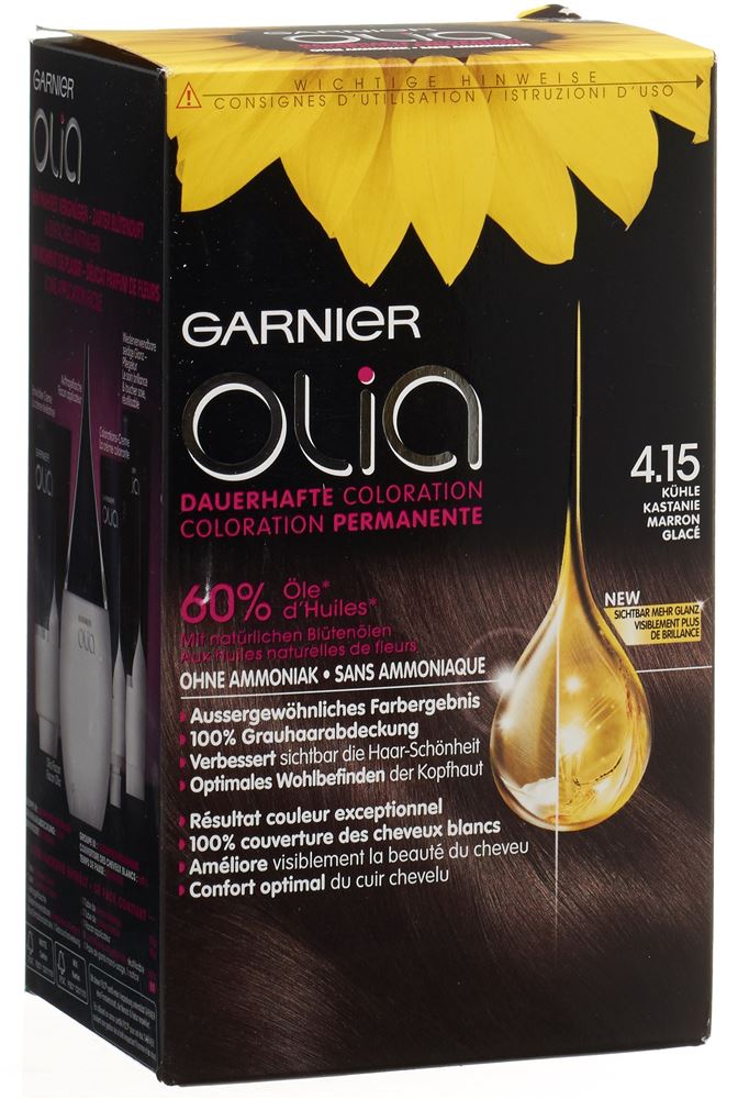 OLIA Haarfarbe 4.15 kühle Kastanie 1 Stk