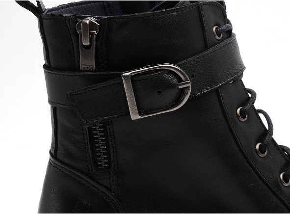 Dorking boots bottine plates femme d9123 su noir