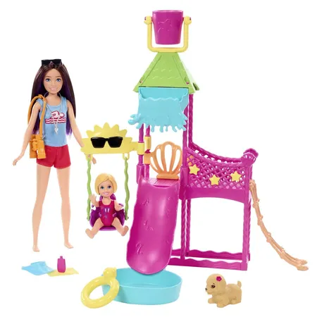 Barbie Erste Jobs Wasserpark Spielset