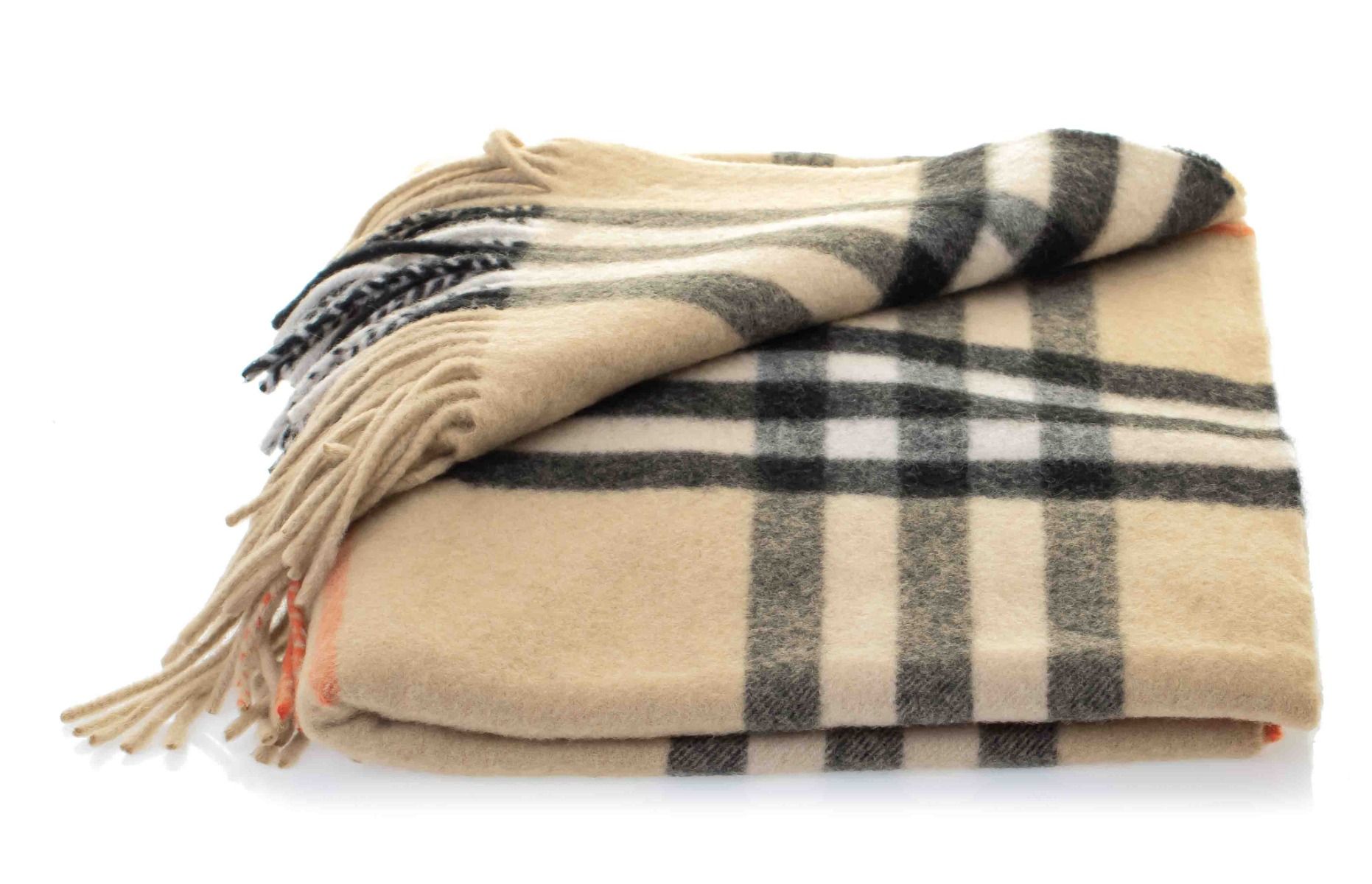 Burberry Washed Giant Checked Scarf