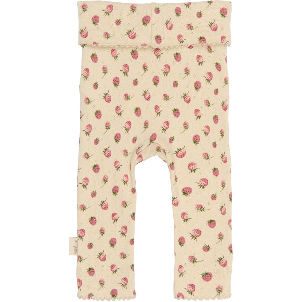 Køb Petit Piao Fog Strawberry AOP PPDea High Waist Leggings NB