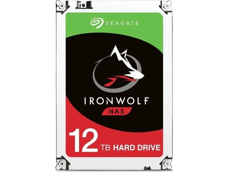 Seagate IronWolf ST12000VN0008 - Harddisk - 12 TB - intern - 3,5