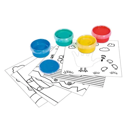 Simba Art & Fun Malen mit Fingermalfarben