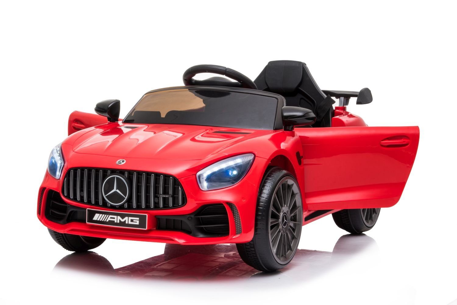Carrinho Elétrico Infantil Mercedes GTR AMG da Toys Store, Carro Elétrico Infantil, Veículo Esportivo, Capacidade de Peso 35 kg