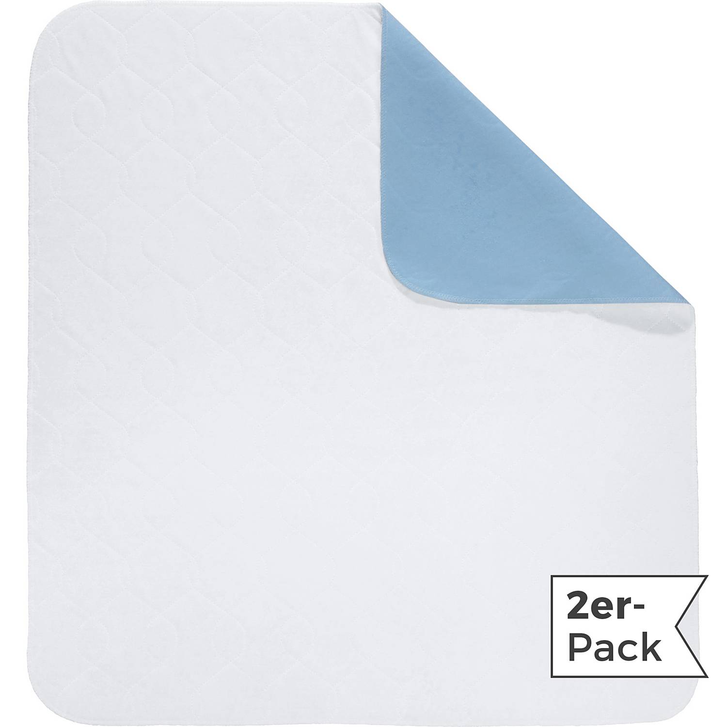 Erwin Müller wasserdichter/kochfester Polyester-Velours Matratzenschutz 