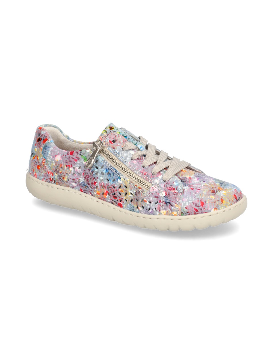 Lederkombination Sneaker