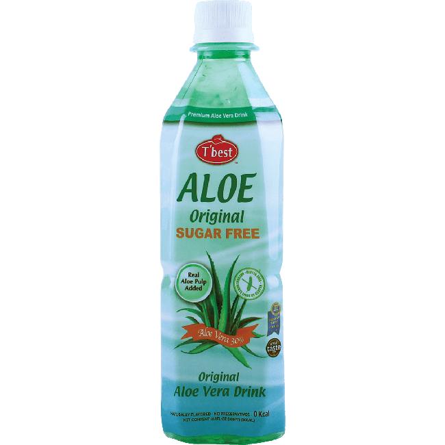 T'Best Aloe Vera Drank Origineel Suikervrij 500ml