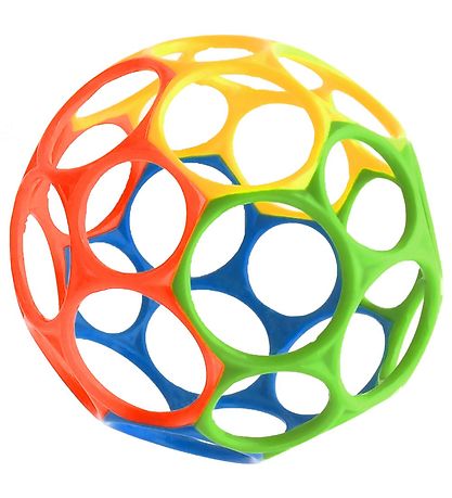 Oball Classic Ball - 8 cm - Blau/Grün/Rot/Gelb
