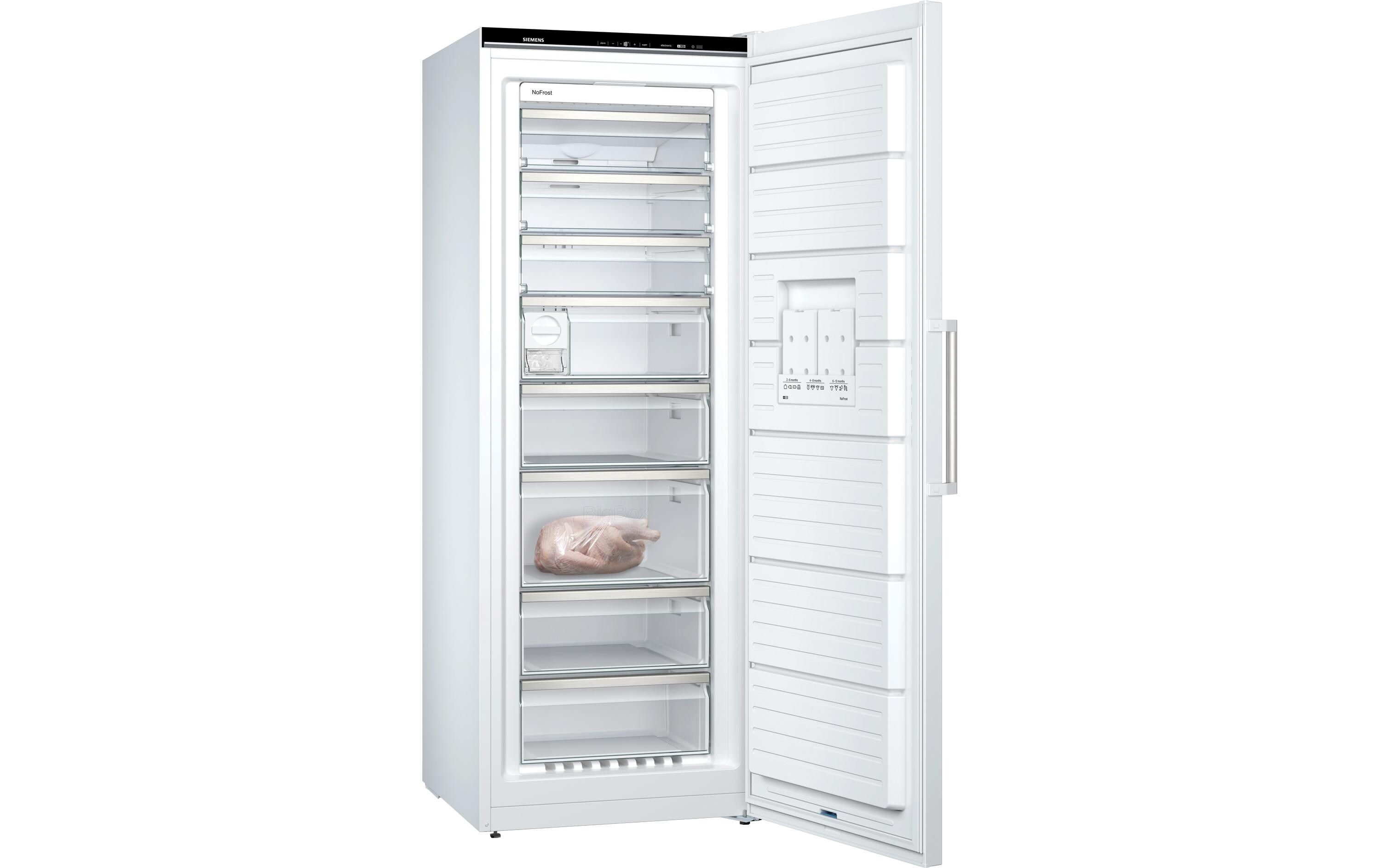Gefrierschrank GS58NAWCV Rechts<br>Freistehender Gefrierschrank 191 x 70 cm, Weiss