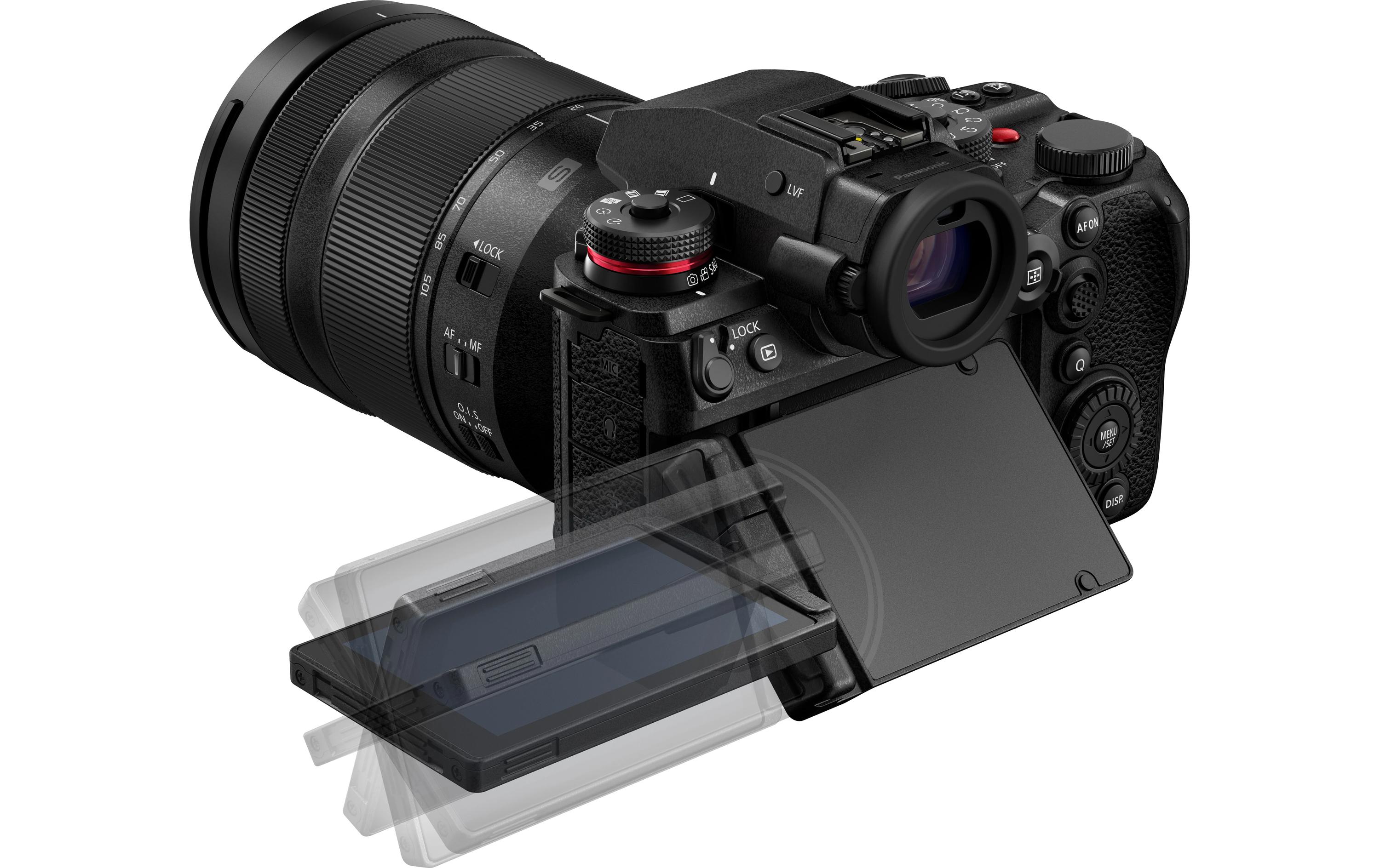 Fotokamera LUMIX S1RII S 24-105 mm<br>Die ultimative Vollformat Hybridkamera mit Objektiv