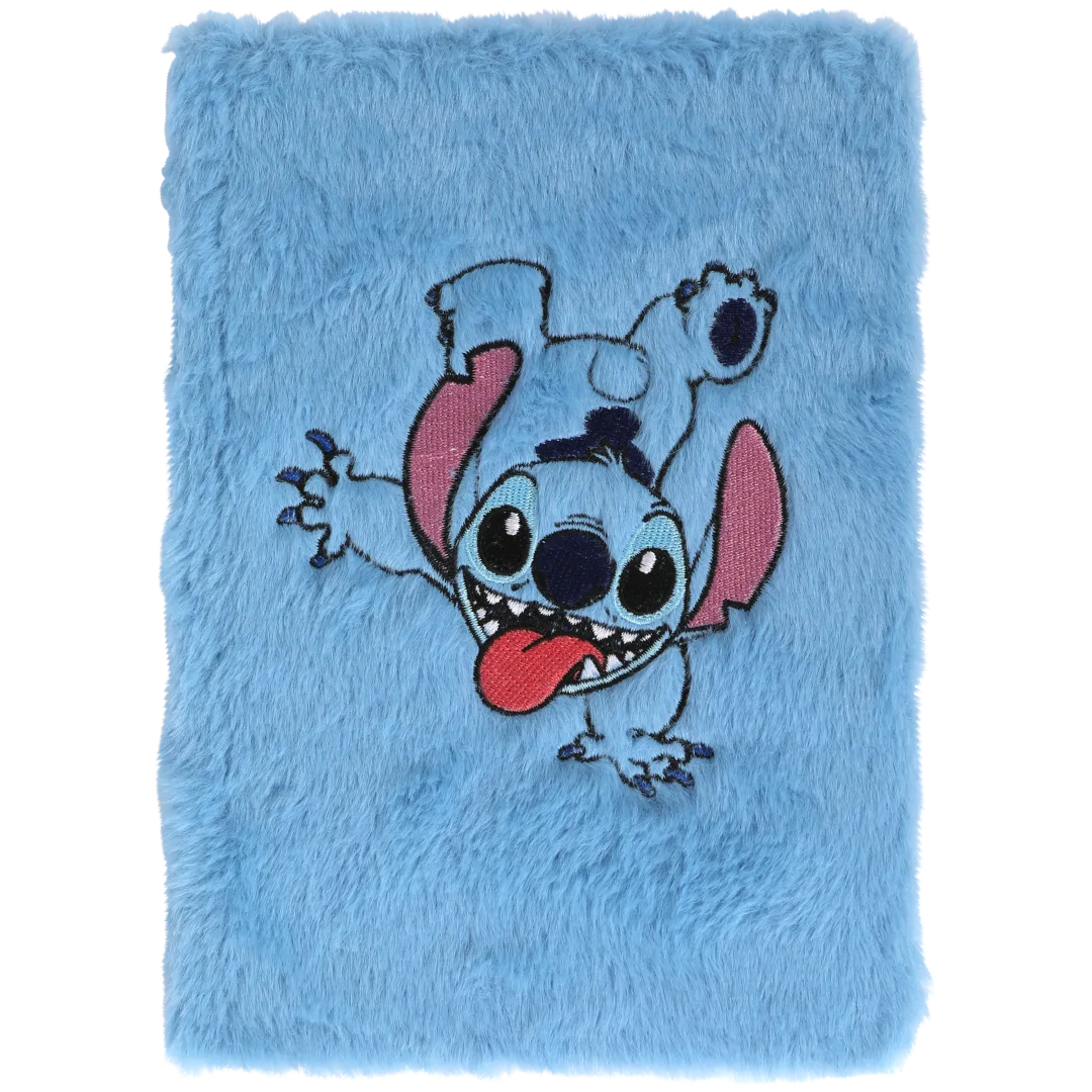 Carnet de notes en peluche Disney Stitch
