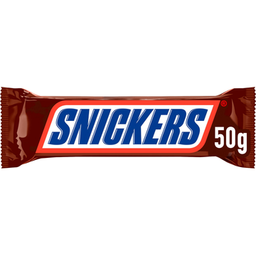 Snickers Chocolade pinda caramel reep 50g