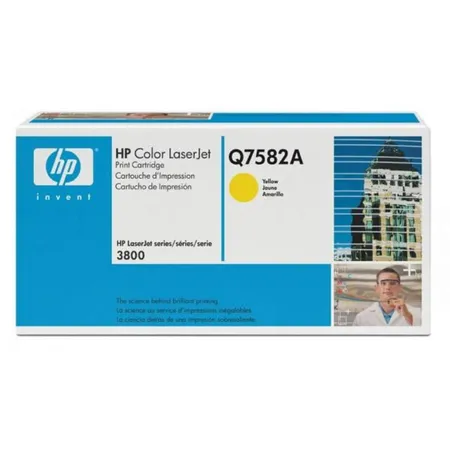 HP Color Laserjet Toner Q7582A yellow