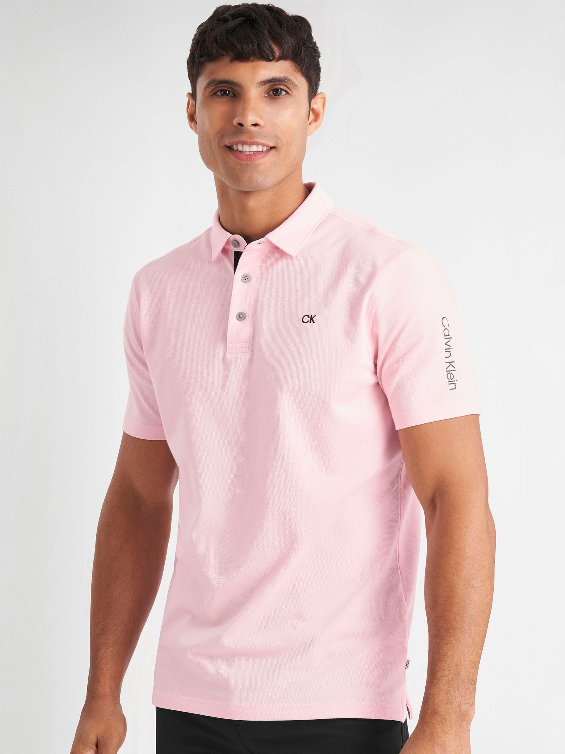 Roze - Calvin Klein Golf Uni poloshirt