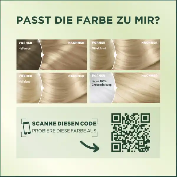 Ultra Crème Coloration Dauerhafte Pflege-Haarfarbe 8 Vanilla Blond