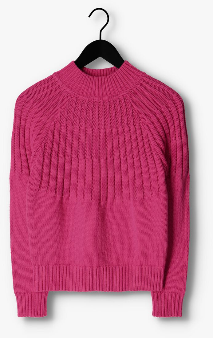 SELECTED FEMME roze selected femme trui nima ls knit highneck camp b