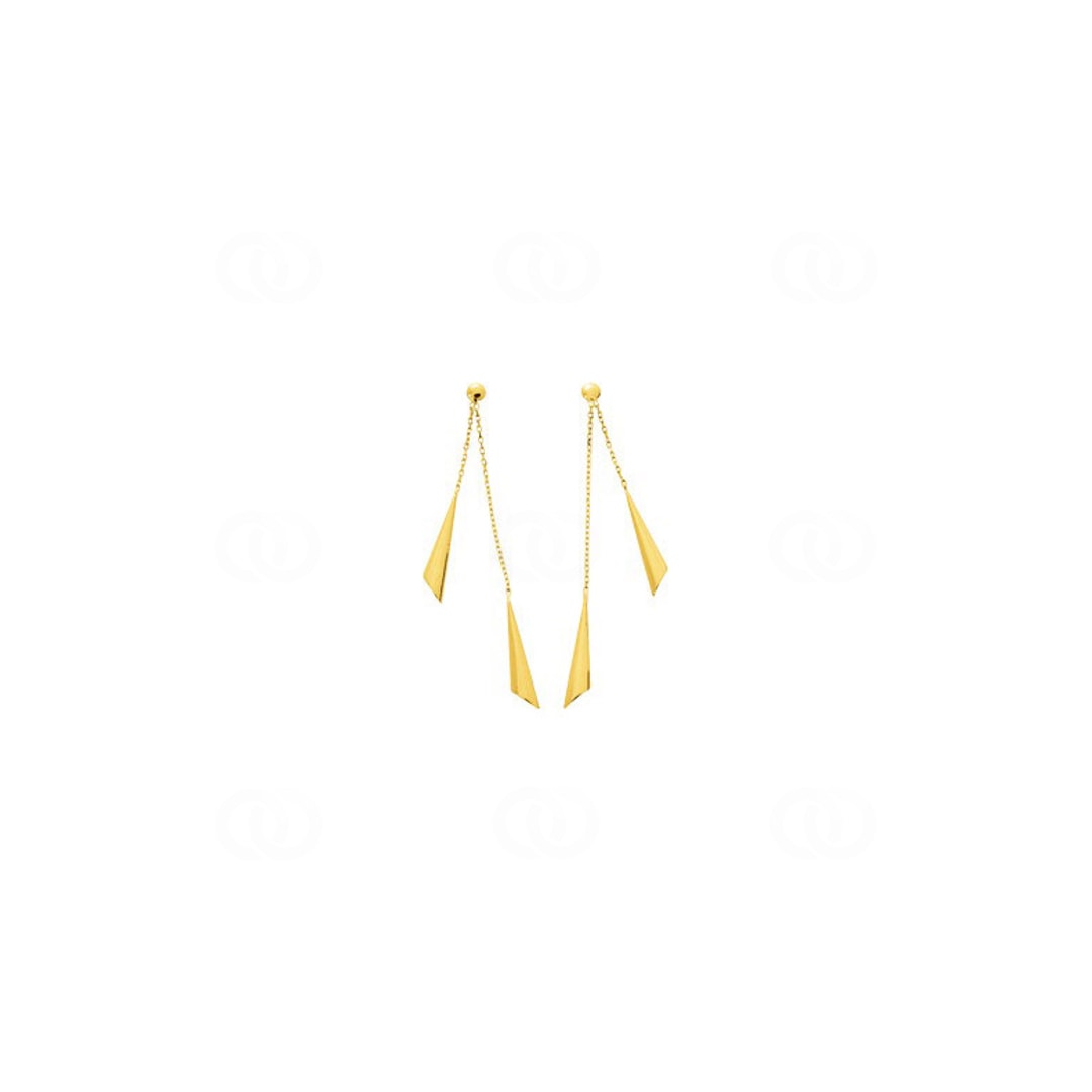 Ohrhänger 750/18 K Gelbgold