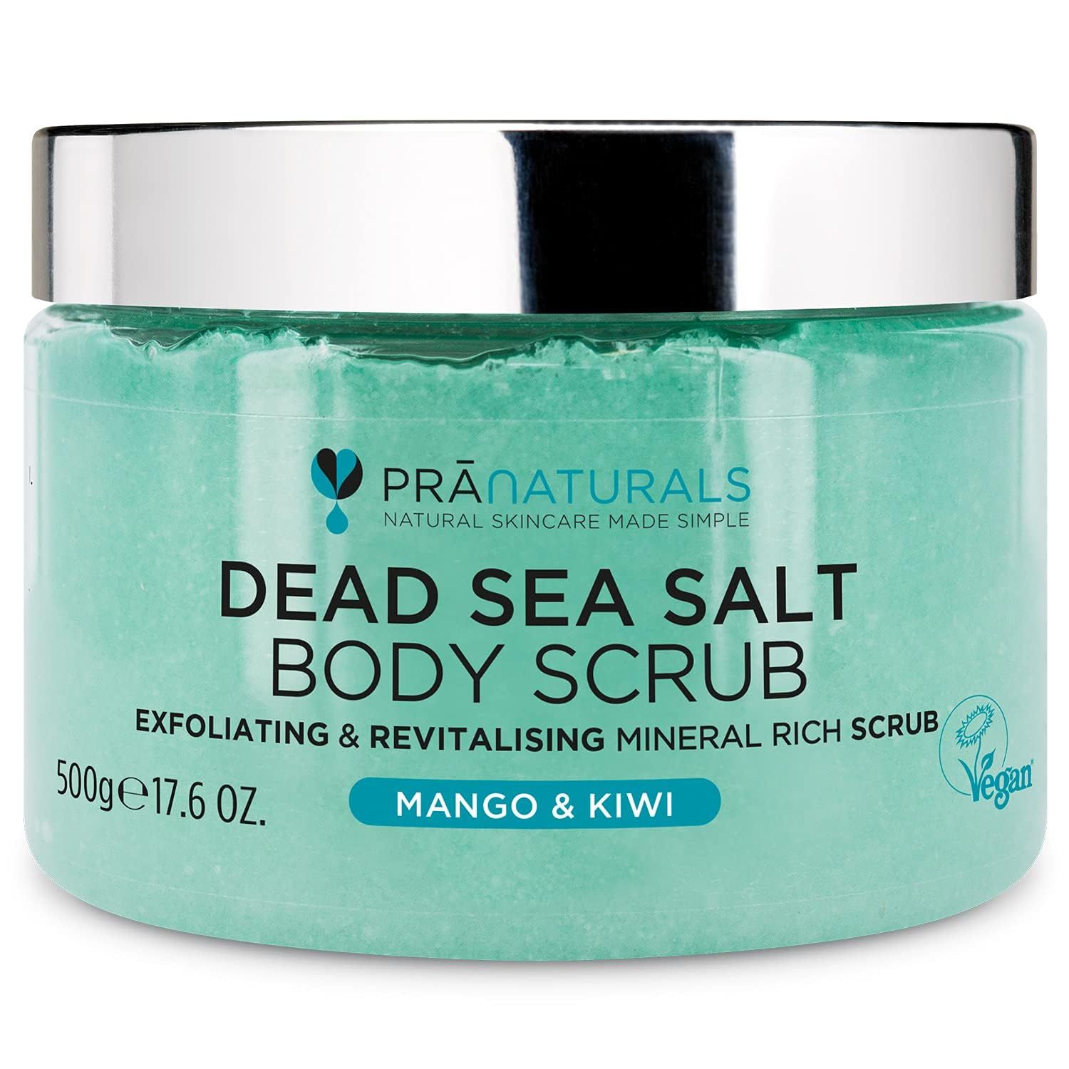 PraNaturals Erfrischendes Körperpeeling Body Scrub aus dem Toten Meer