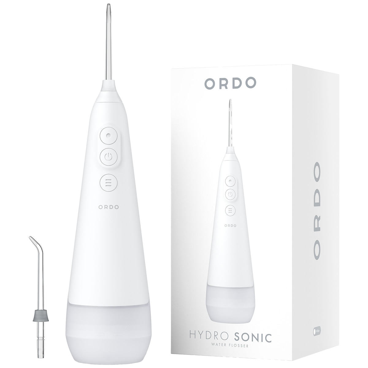 Ordo Hydro Sonic+ vannflosser 38675 (hvit)