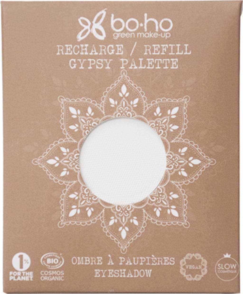 boho  Refill Lidschatten-Palette Bohemian Artist, 155 Pure Light (1,10 g)