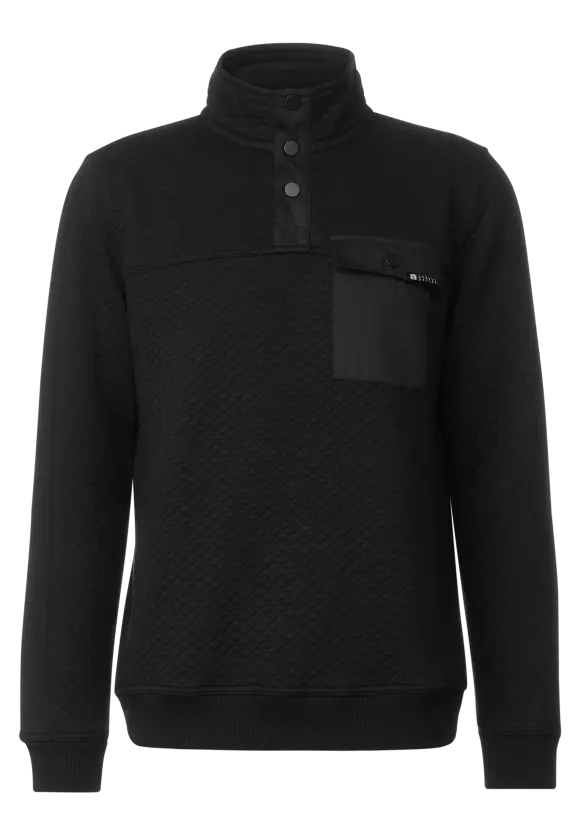 Materialmix Troyer - Black