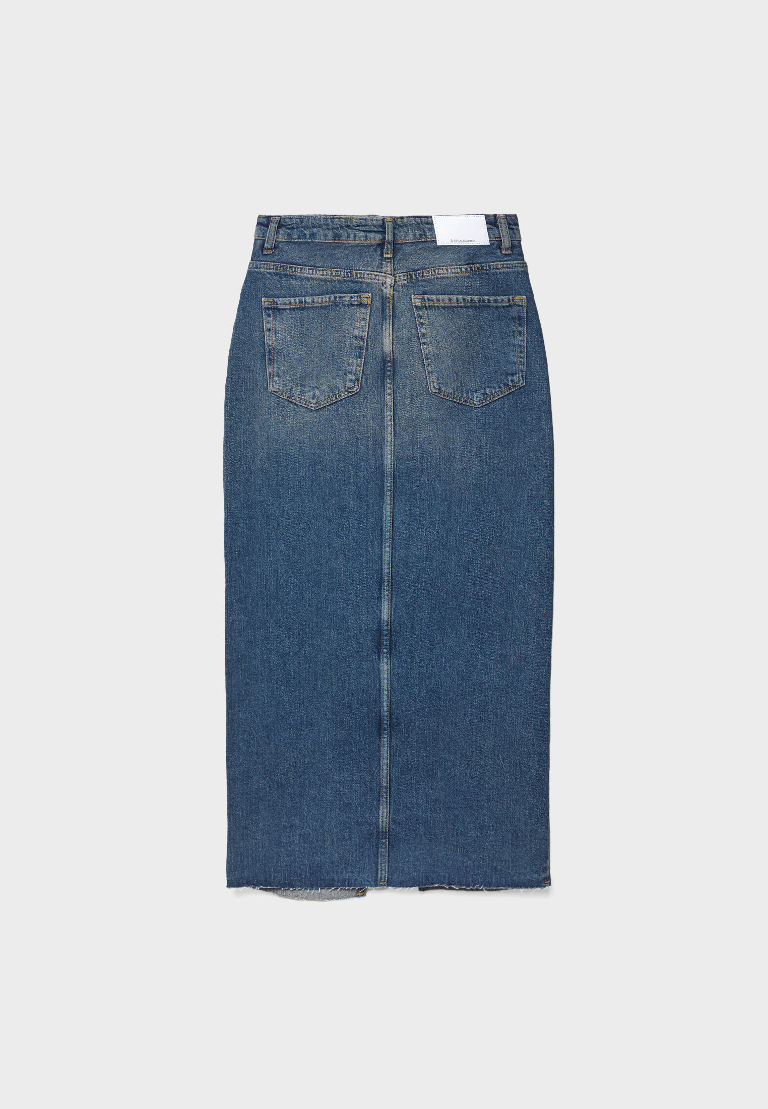 Saia longa e confortável em jeans